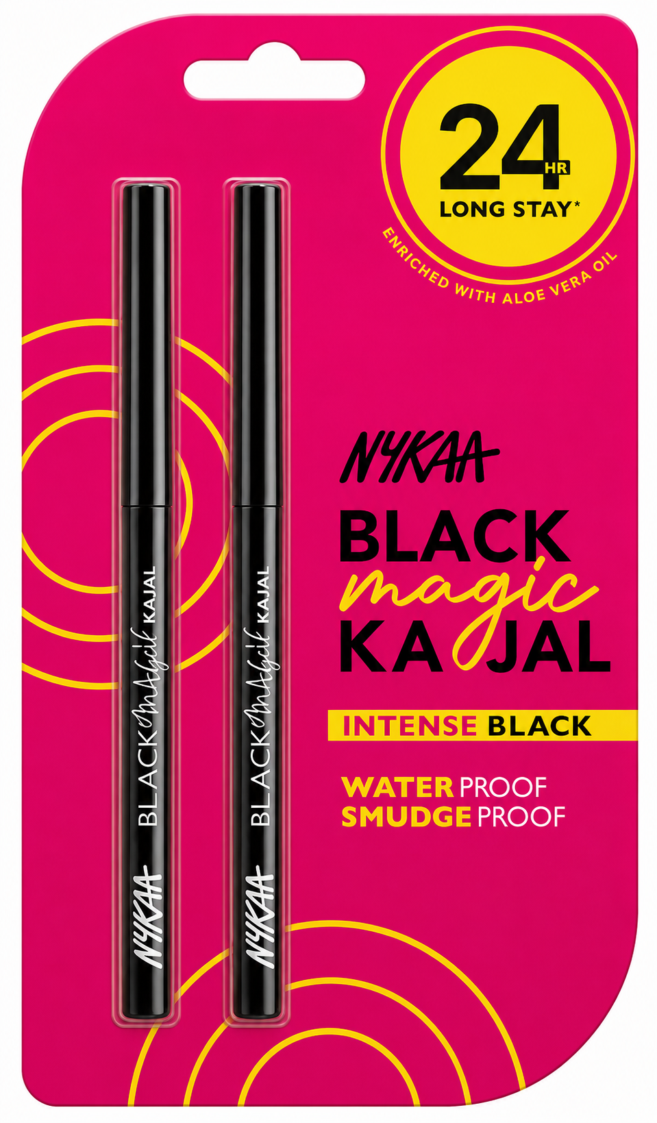 Nykaa Black Magic Kajal Intense Black 3g