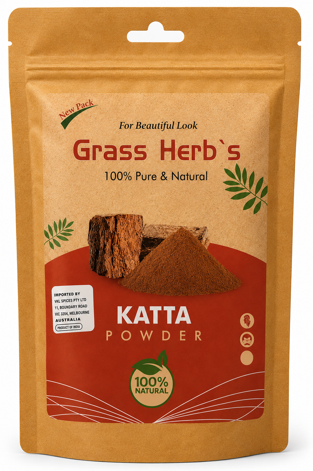 Grass Herbs Kata Powder 100g