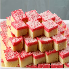 Coconut Burfi Pink Fresh Sweet 180-200g