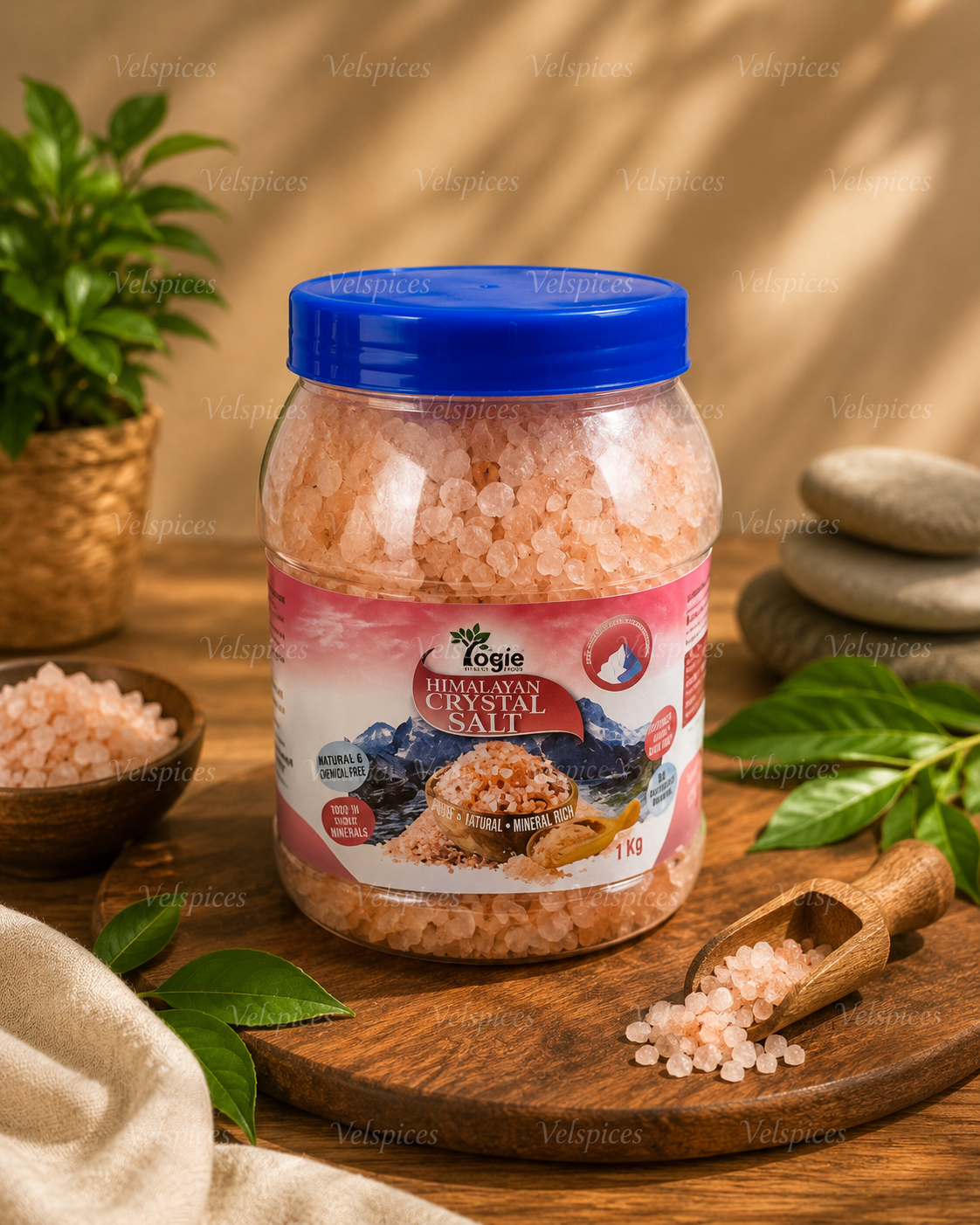 Yogie Himalayan Crystal Salt 1kg