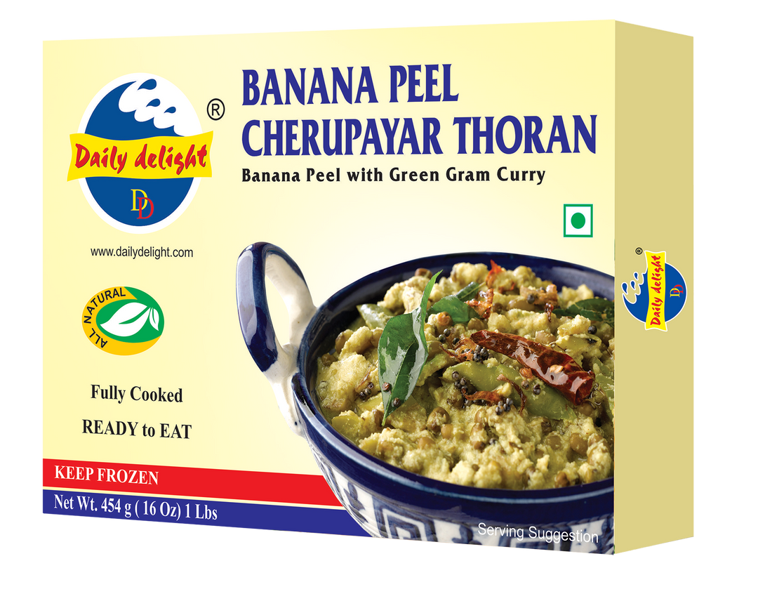 Daily Delight Banana Pheel Cherupayar Thoran 454G