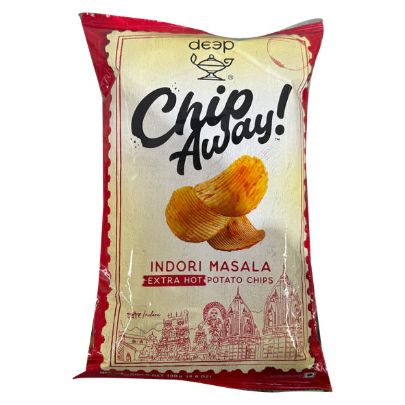 Deep Chip Away Indori Masala Extra Hot Chips 130G