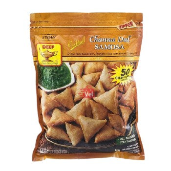 Deep Cocktail Chana Dal Samosa 50Pcs Frozen