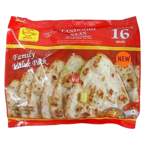 Deep Tandoori Naan 16Pcs Frozen
