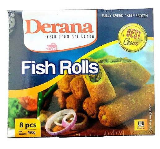 Derana Fish Rolls 460G Frozen