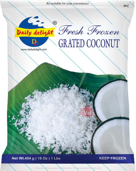 Daily Delight Grated Coconut 300G Frozen