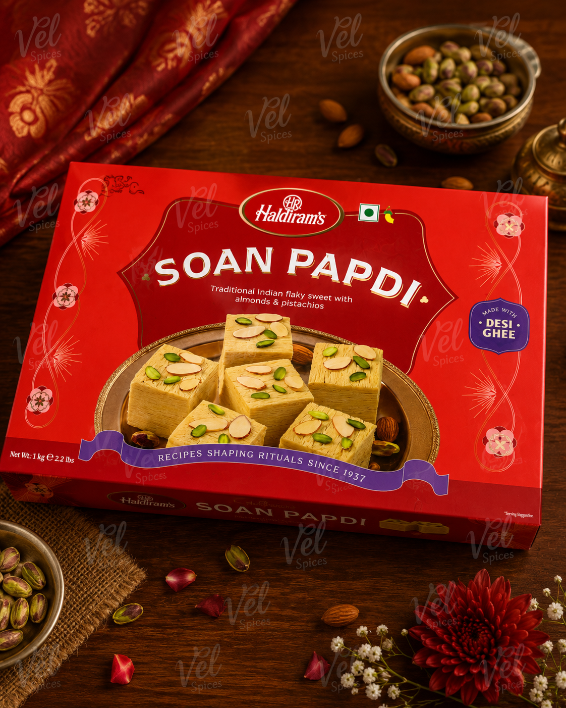 Haldiram’s Soan Papdi Made with Desi Ghee 1kg