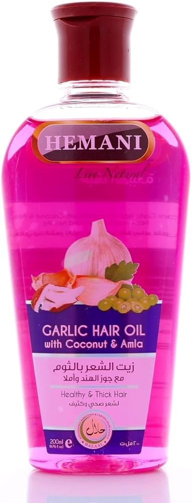 Hemani Garlic With Coconut And Amla Hair Oil 200Ml