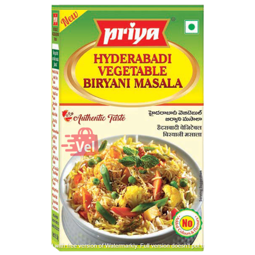 Priya Hyderbadi Vege Briyani Masala 50g