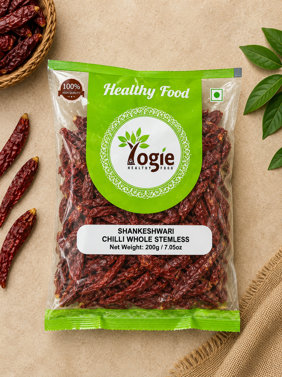 Yogie Sankeshwari Whole Stemless 200G