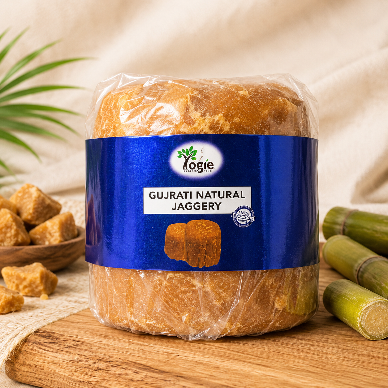Yogie Gujarat Jaggery Block 4.75Kg