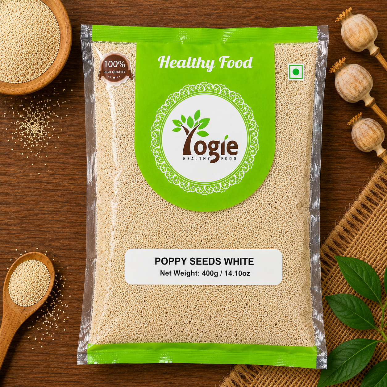 Yogie Poppy Seeds 400G