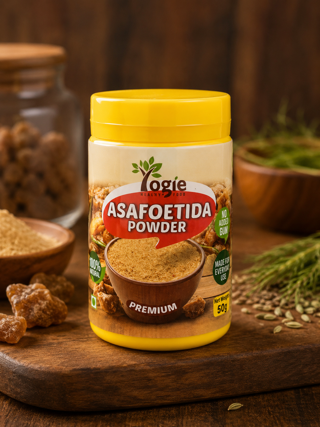 Yogie Asafoetida Powder Premium 50G