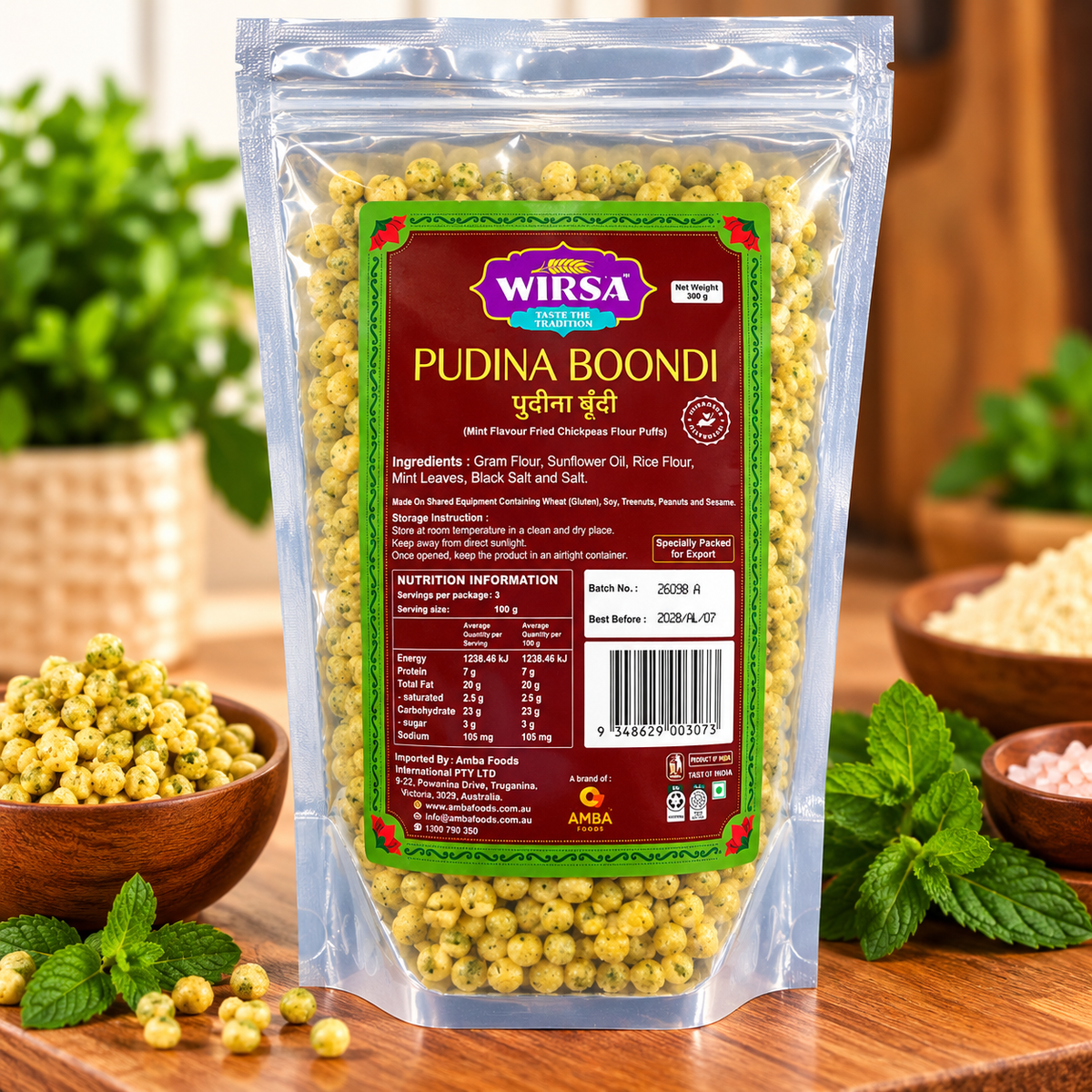 Wirsa Pudina Boondi 300G