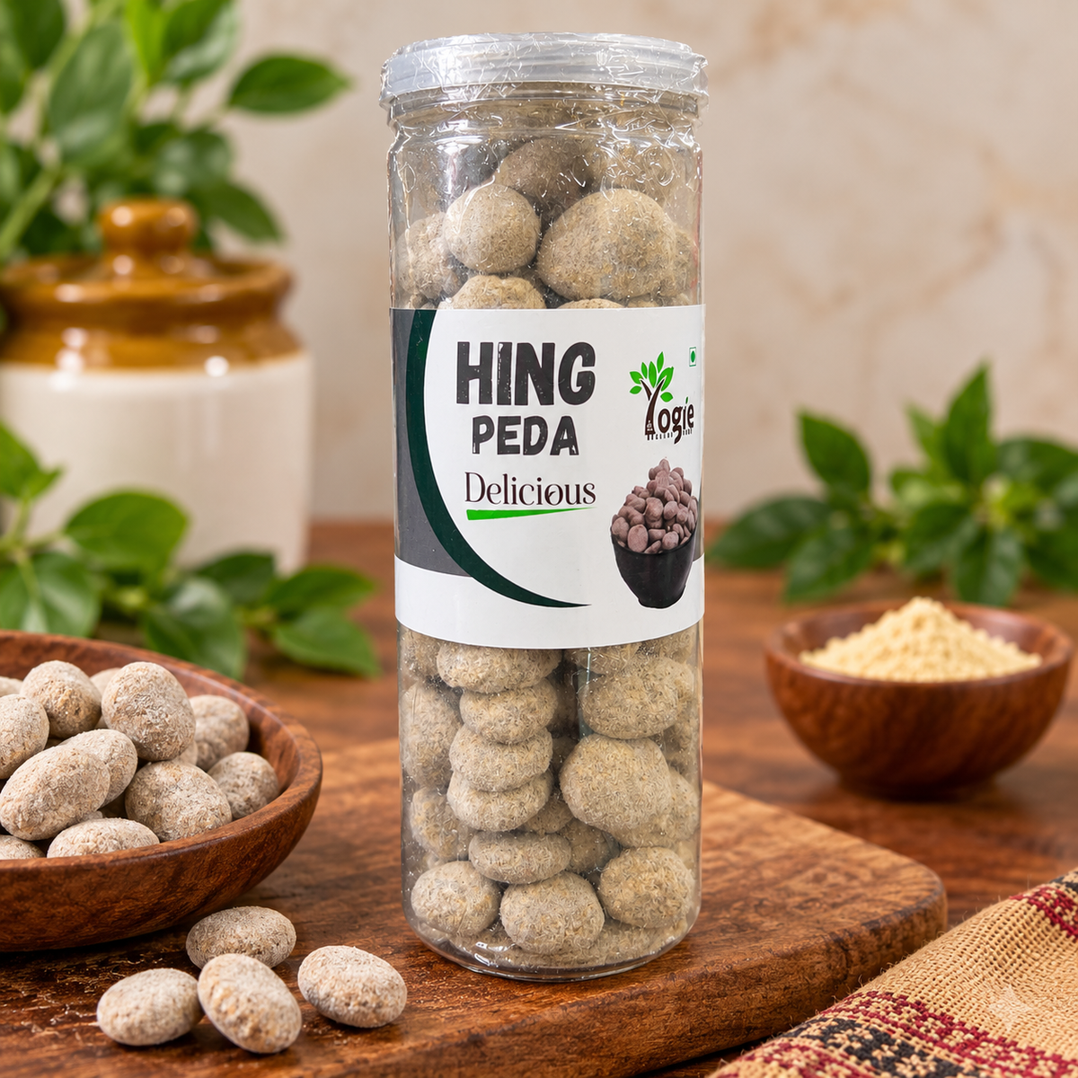 Yogie Delicious Hing Peda 200G