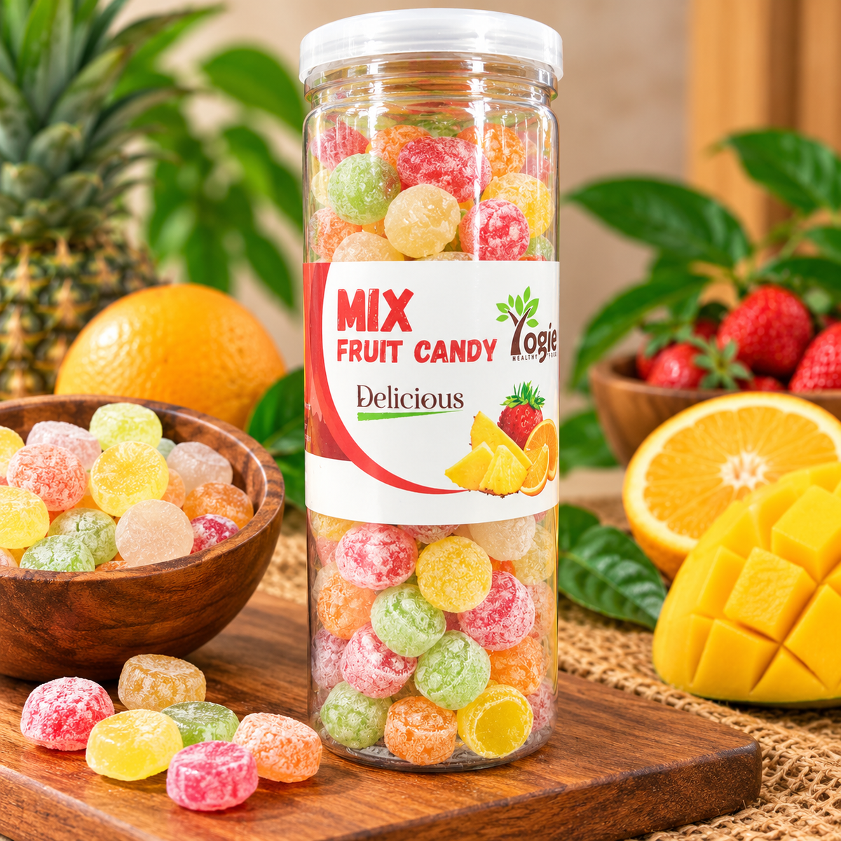 Yogie Delicious Mix Fruit Candy 230G