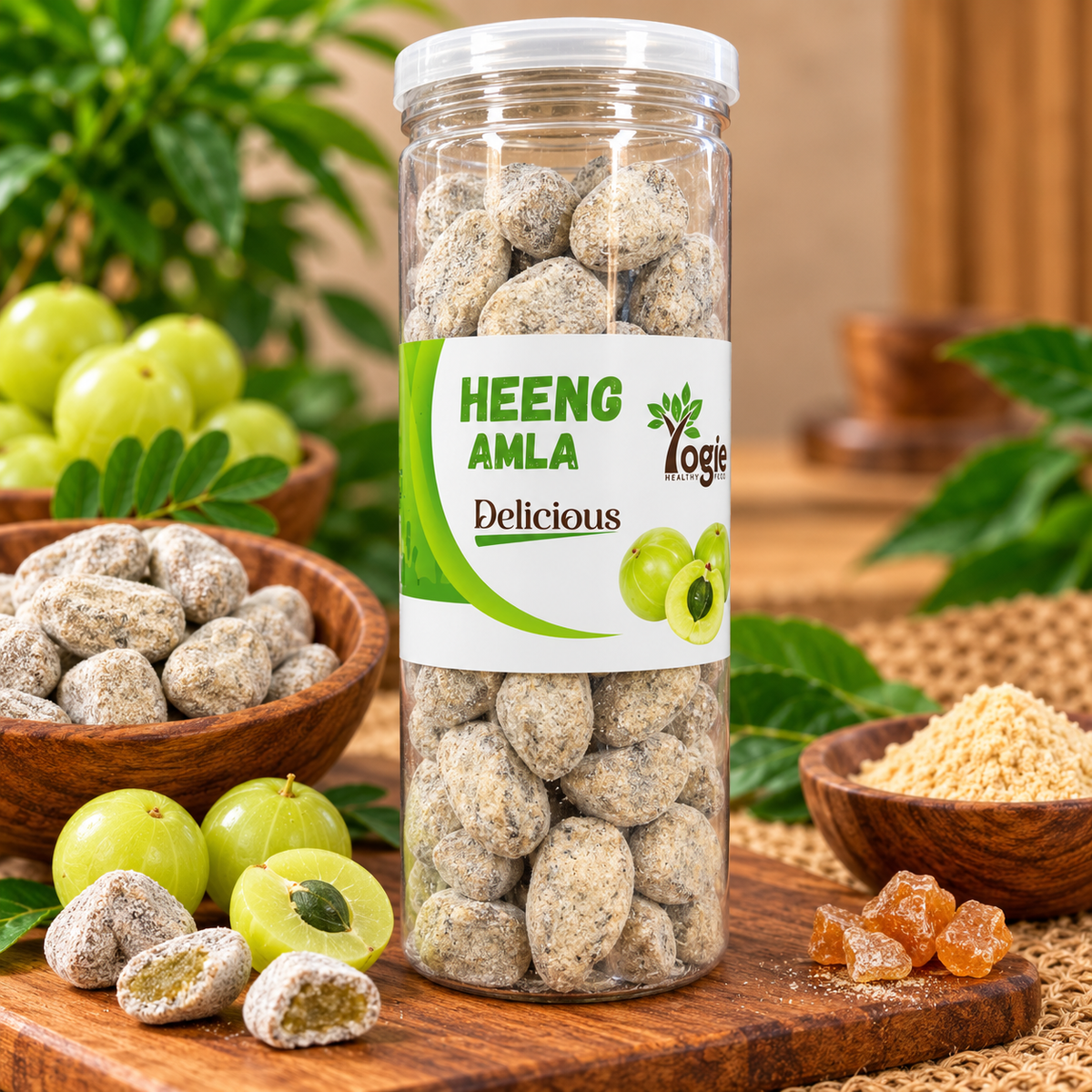 Yogie Delicious Heeng Amla 200G