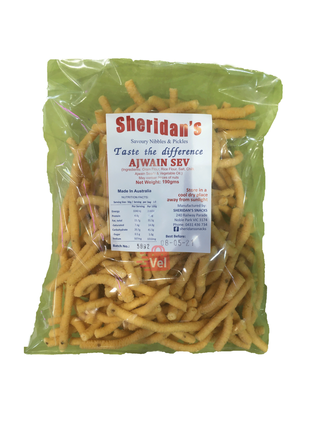 Sheridans Ajwain Sev 200G