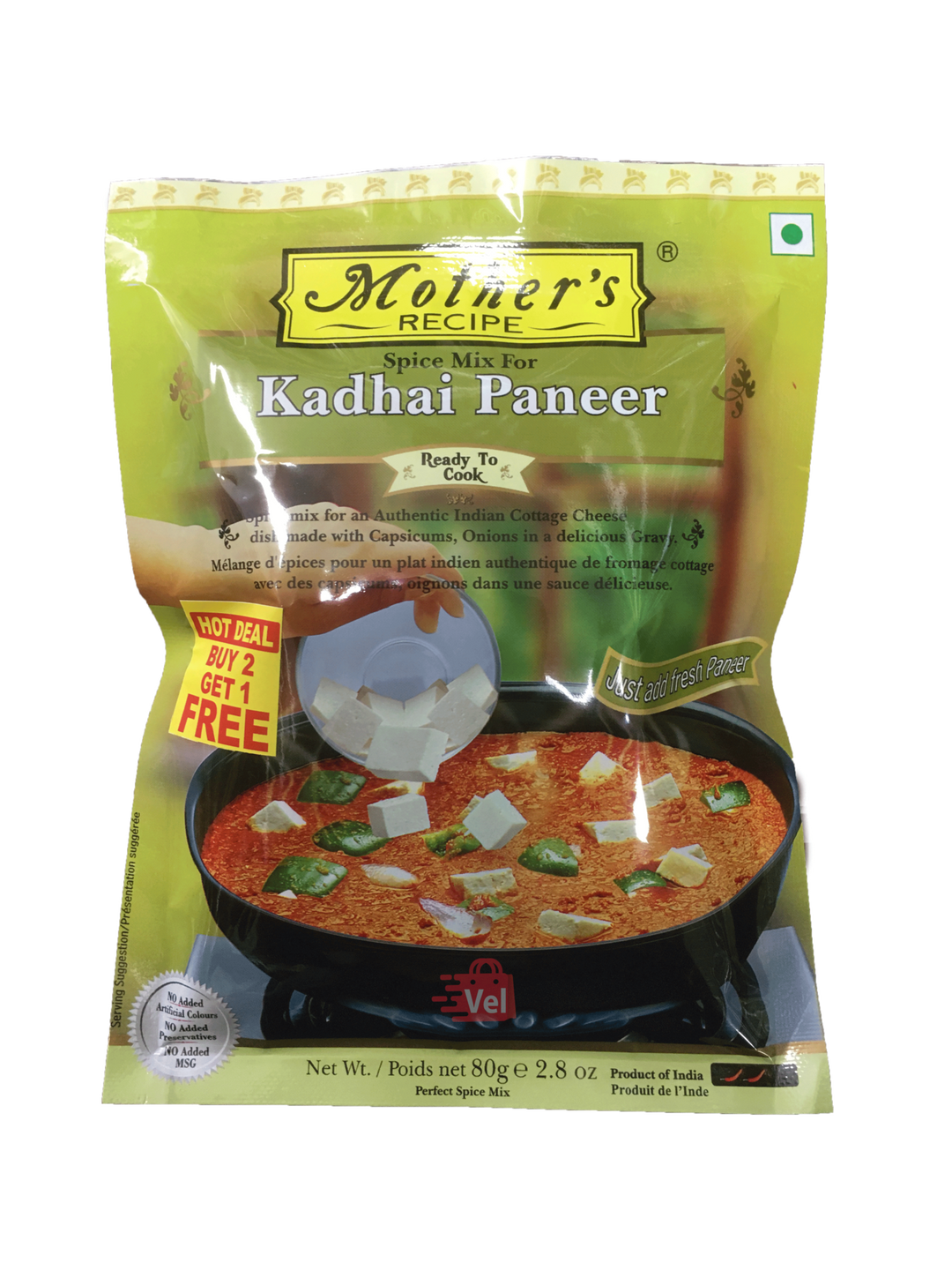 Mothers Kadhai Paneer Mix 100g