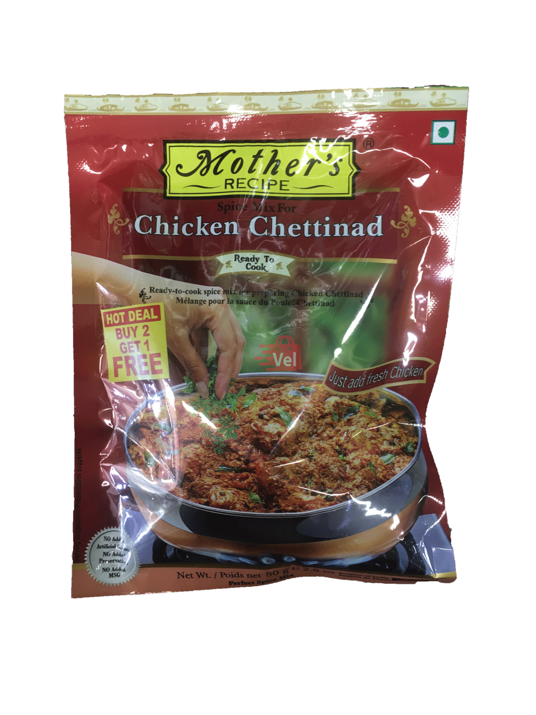 Mothers Chicken Chettinad Mix 50g
