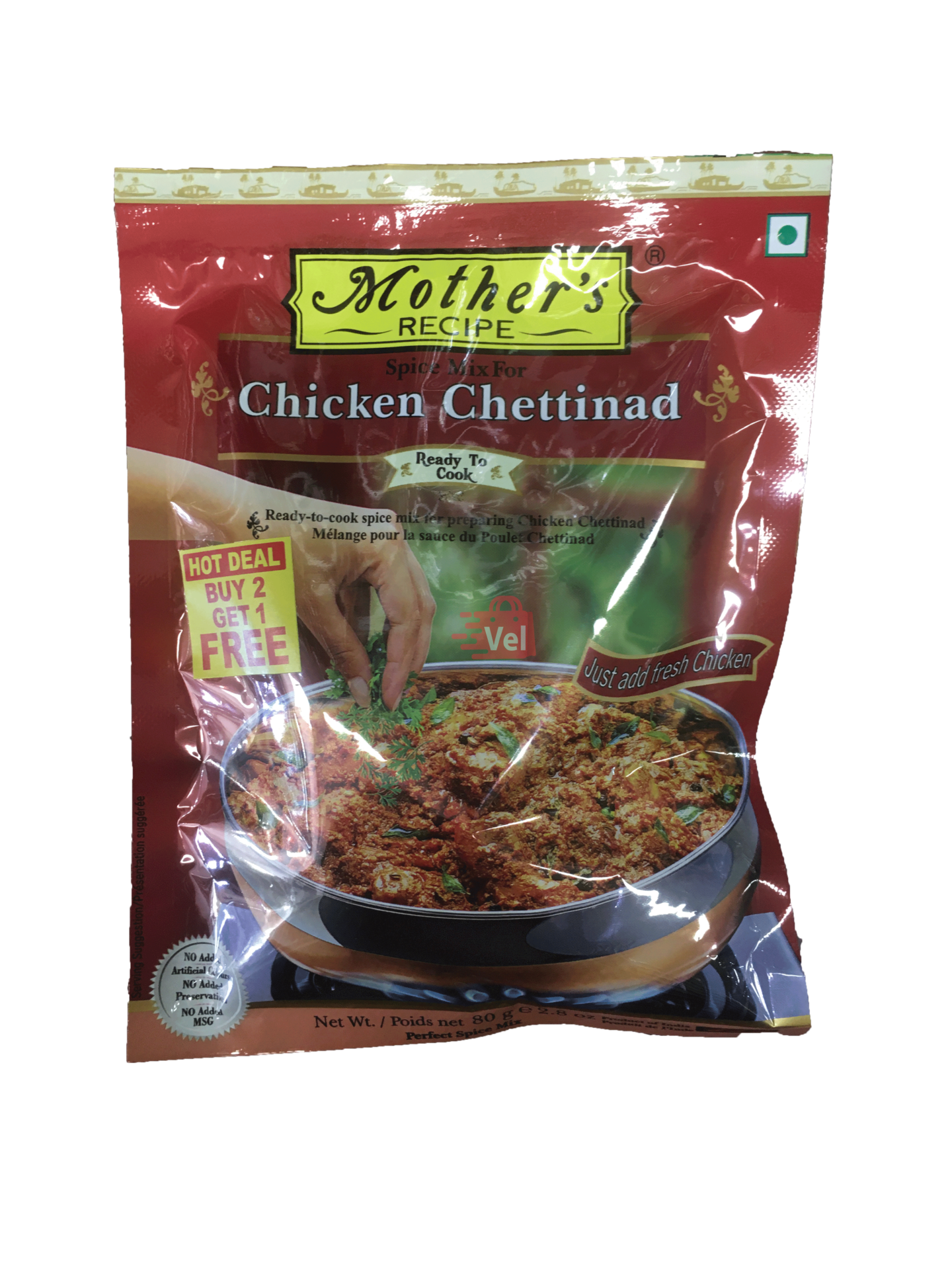 Mothers Chicken Chettinad Mix 50g