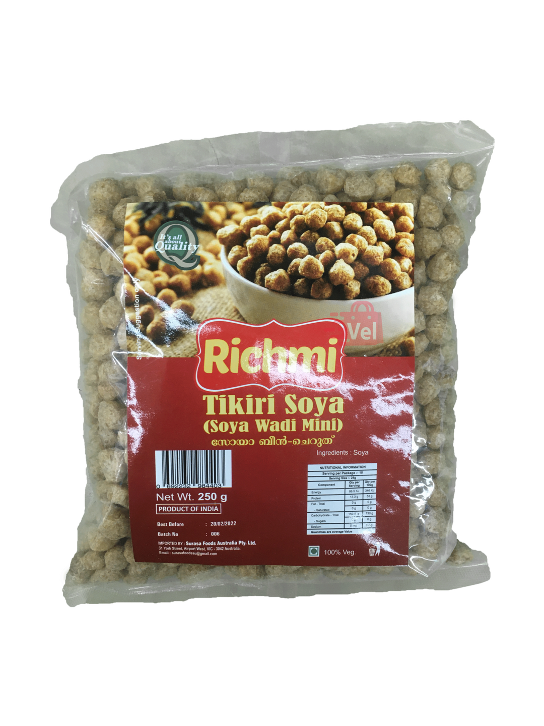 Richmi Tikri Soya 250G