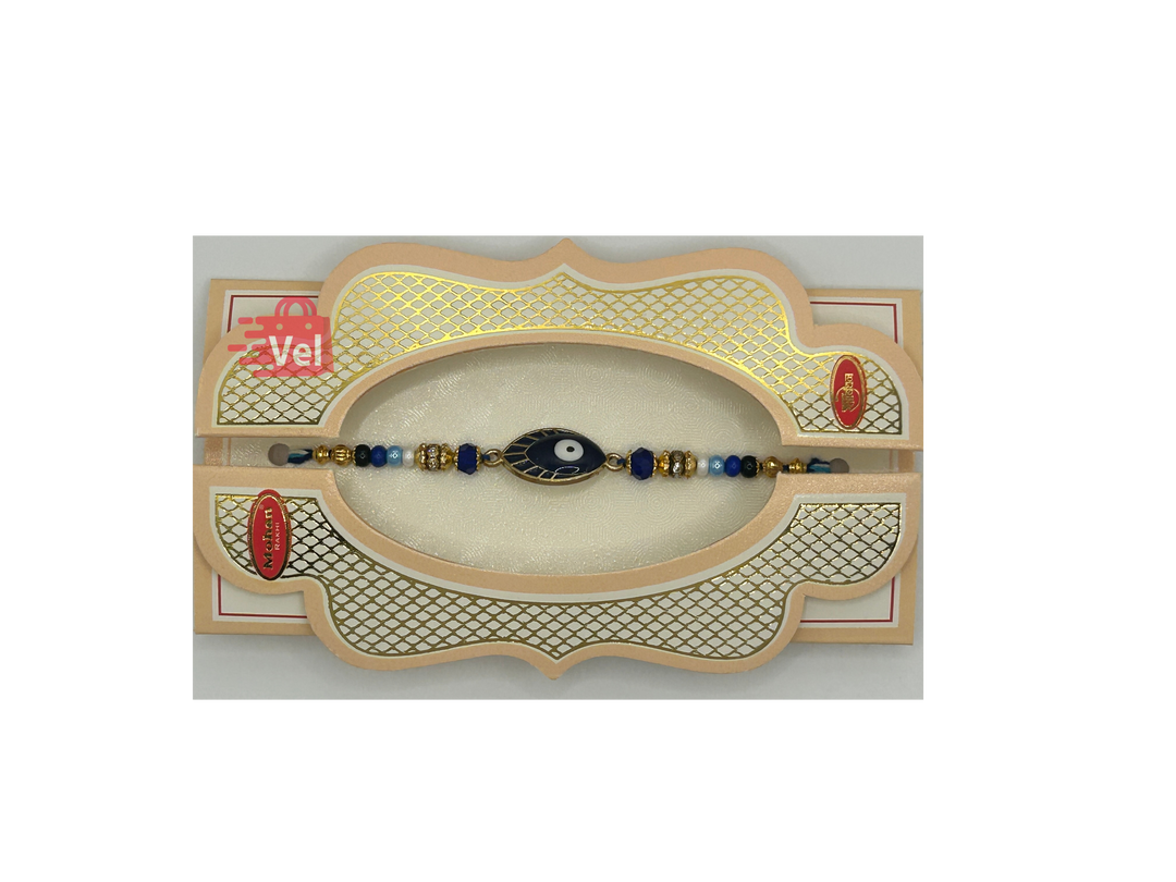 Peacock Eye Rakhi Blue (Online exclusive)