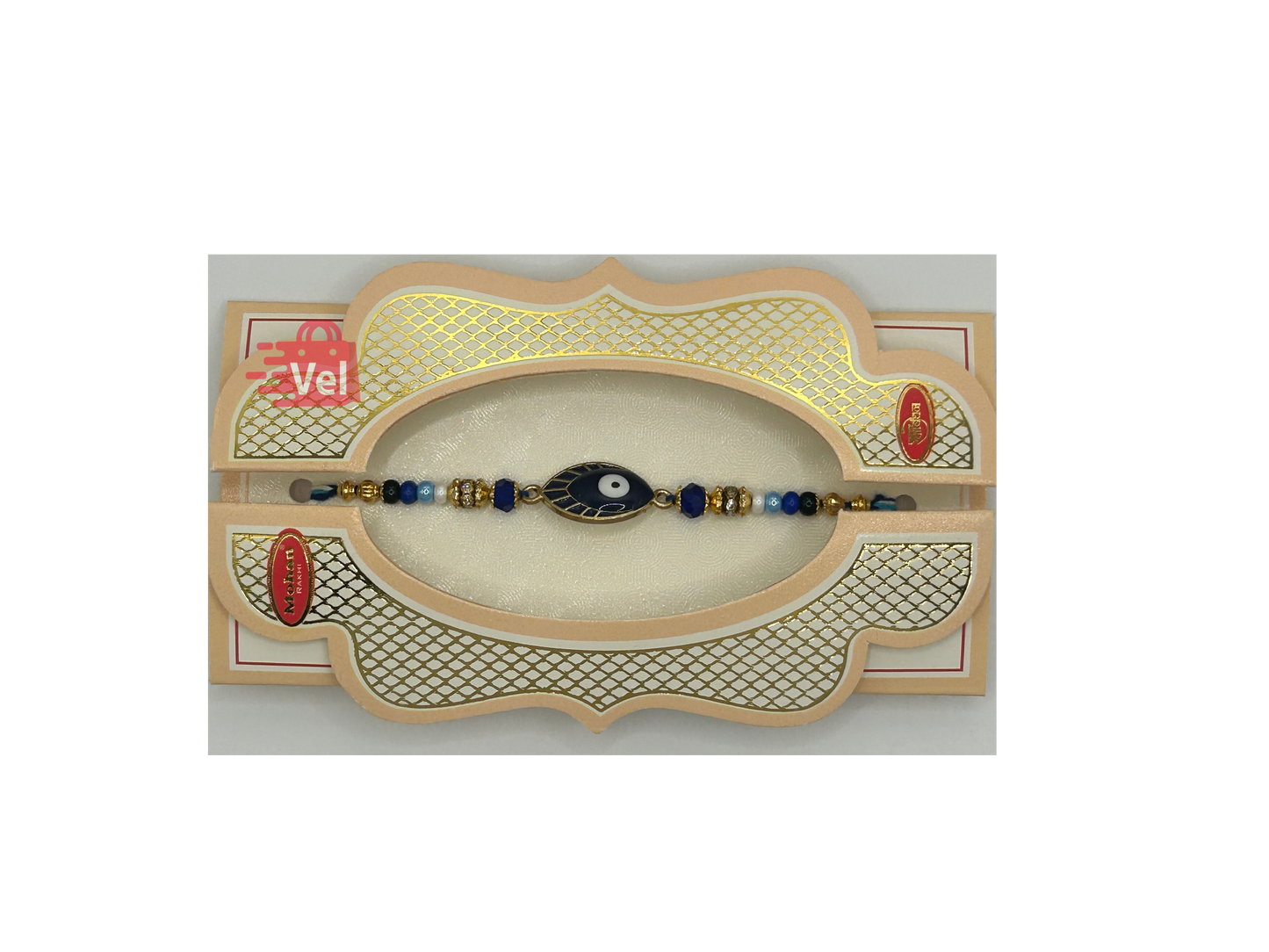 Peacock Eye Rakhi Blue (Online exclusive)