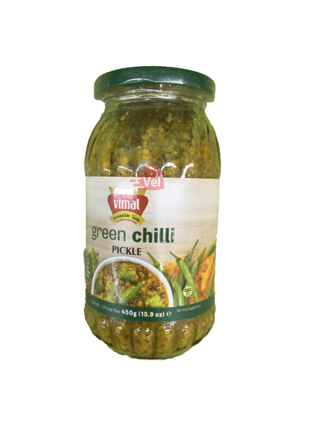 Vimal Green Chilli Pickle 450G