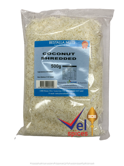Bestalla Nuts Coconut Shredded 500G