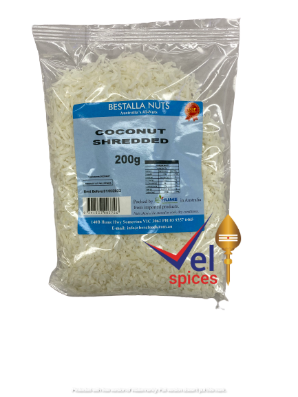 Bestalla Nuts Coconut Shredded 200G