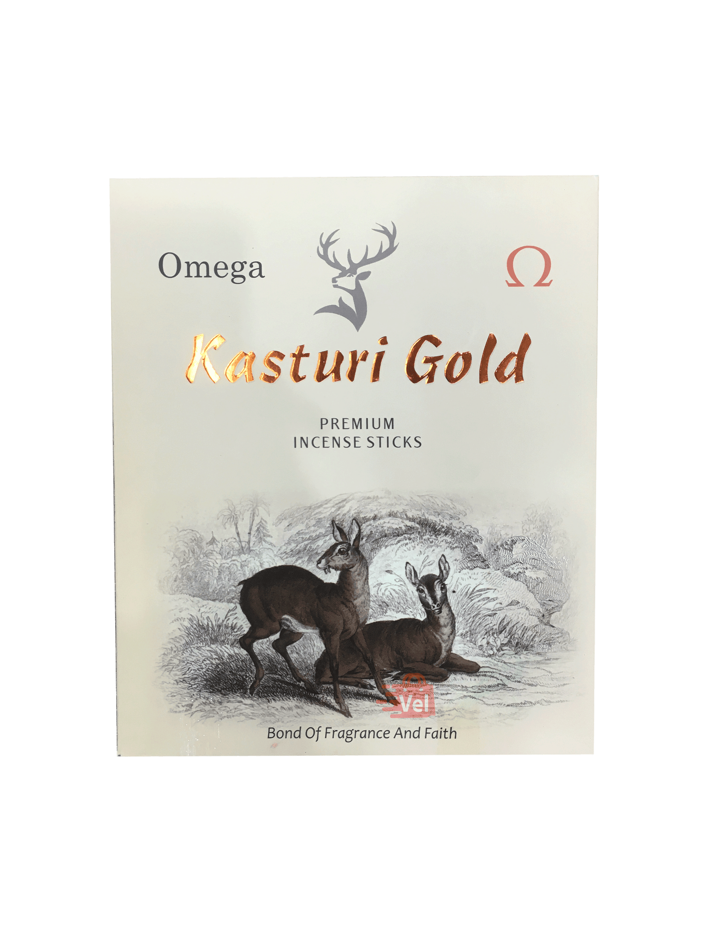 Omega Kasturi Gold Incense Sticks Value Pack