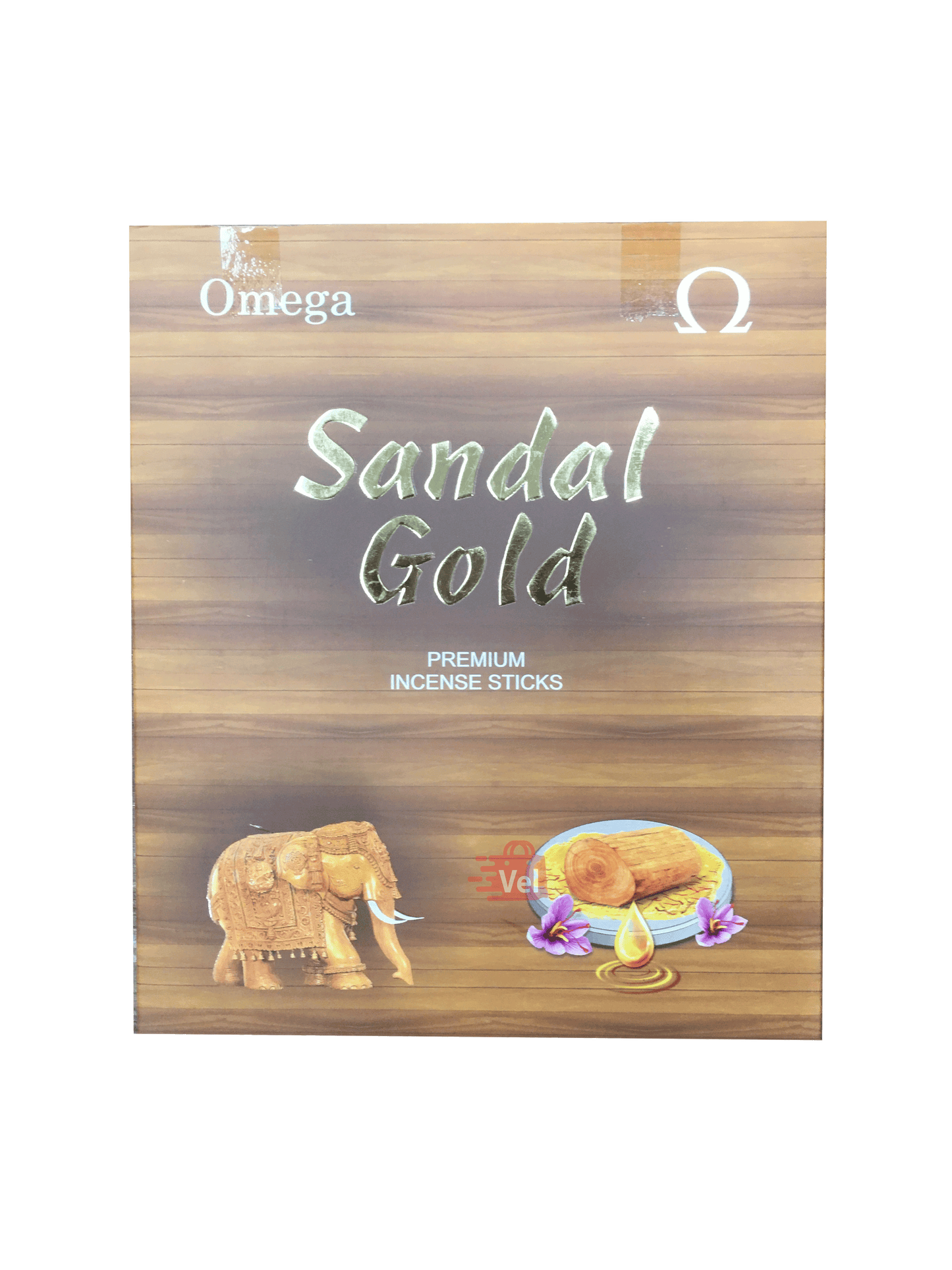 Omega Sandal Gold Incense Sticks Value Pack