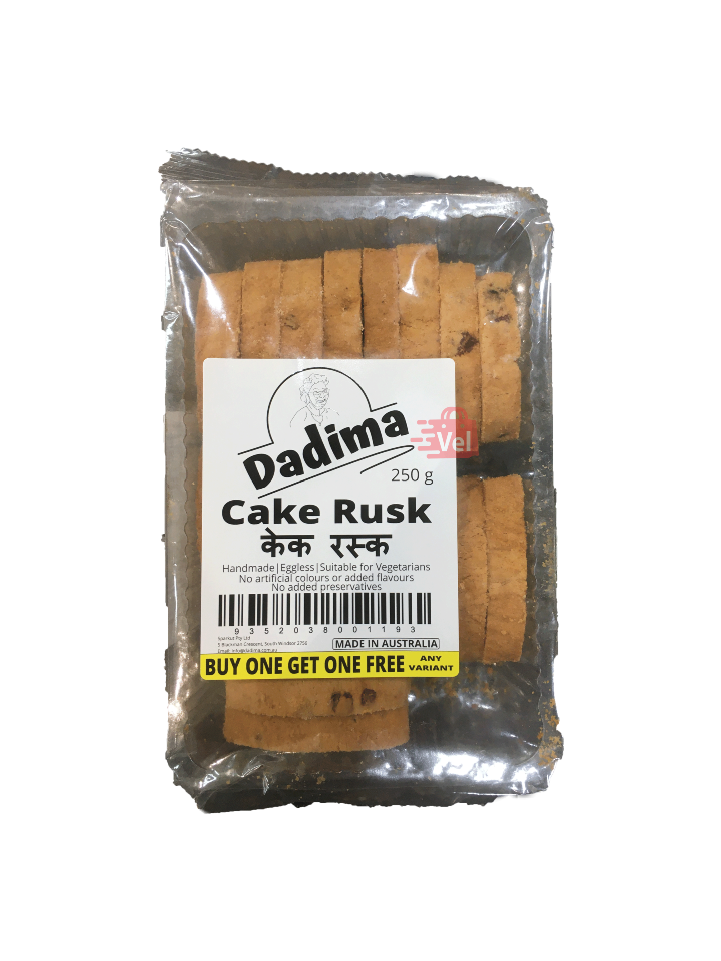Dadima Cake Rusk 250G
