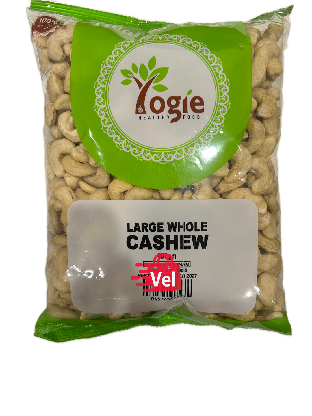 Yogie Large Whole Cashew 400G