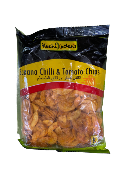 Kozhikodens Banana Chilli Tomato Chips 500G