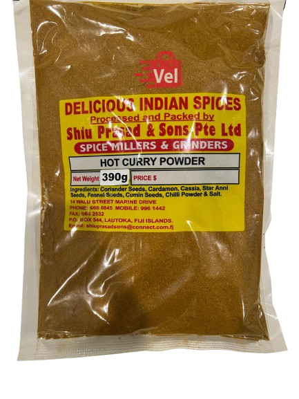 Shiu Hot Curry Powder 390G