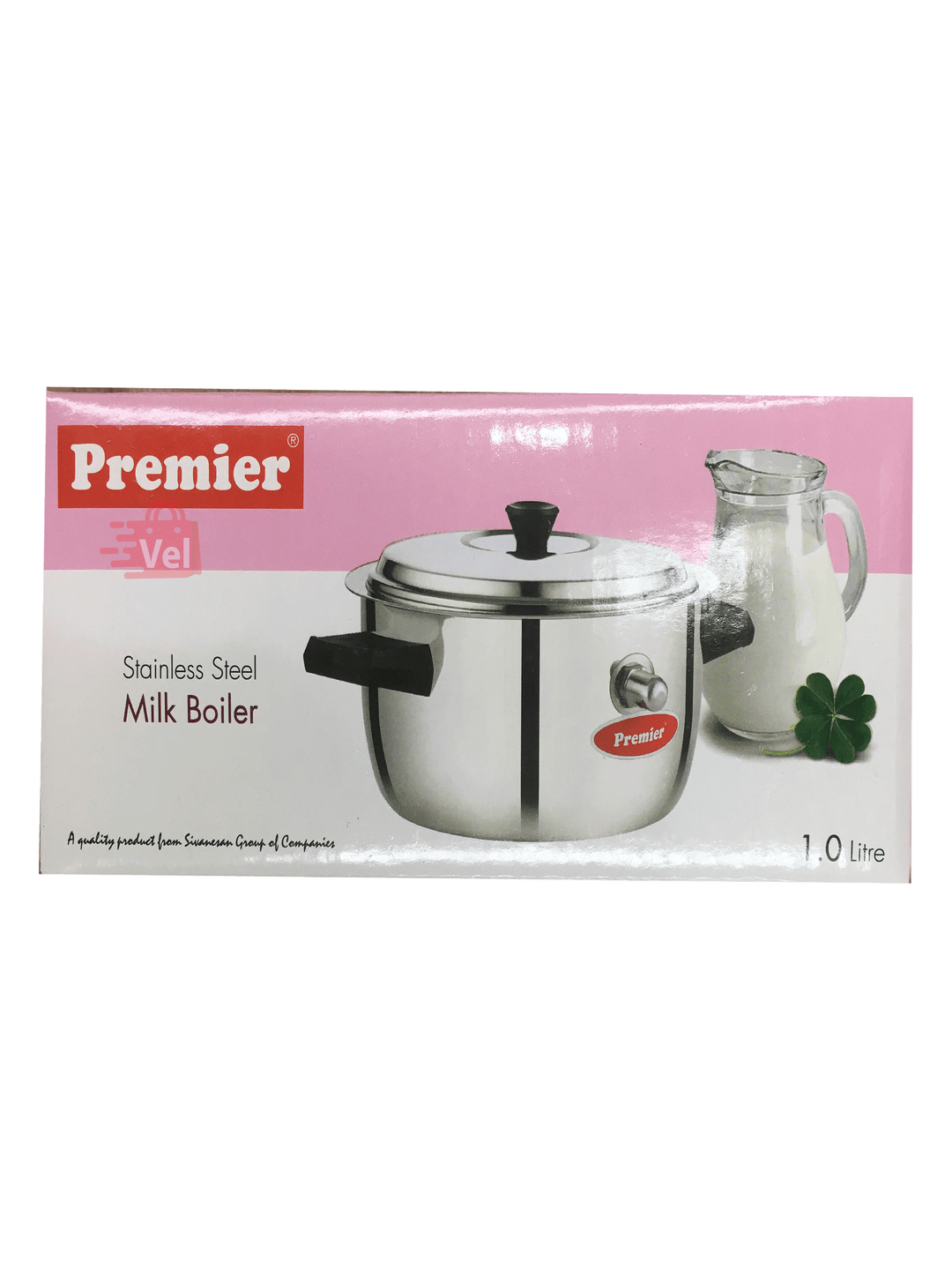 Premier Stainless Steel Milk Boiler 1Lt