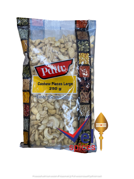 Pattu Large Cashew Pieces 250G