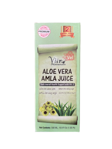 Vitro Alo Vera Amla Juice 500Ml