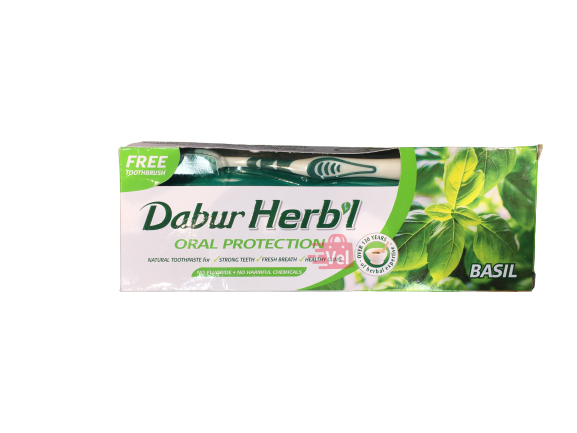 Dabur Basil Oral Protection Tooth Paste 150G