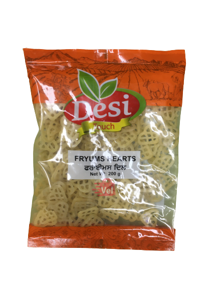 Desi Touch Heart Fryums 200G