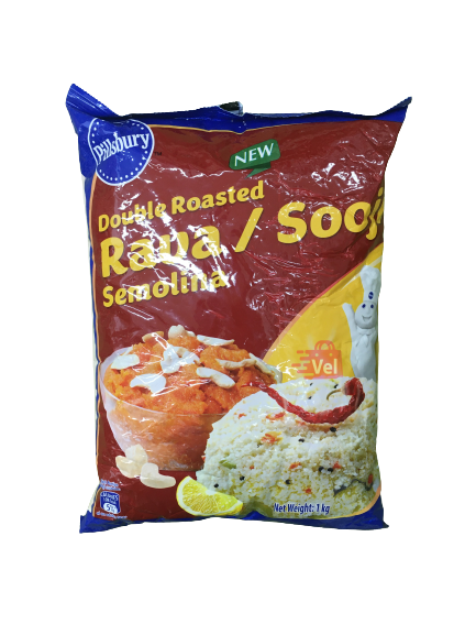 Pillsbury Double Roasted Rava 1Kg