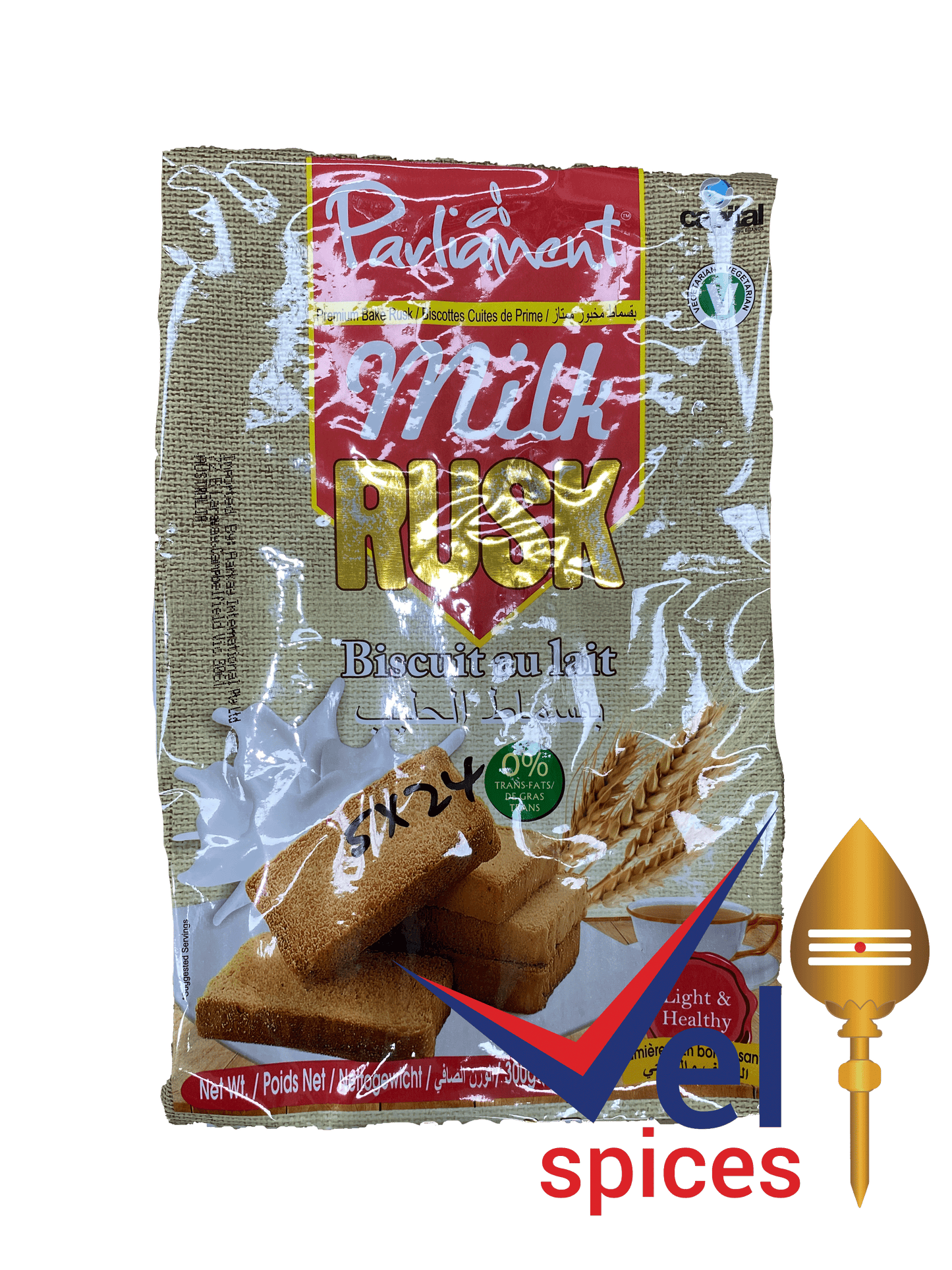 Parliment Milk Rusk 300G