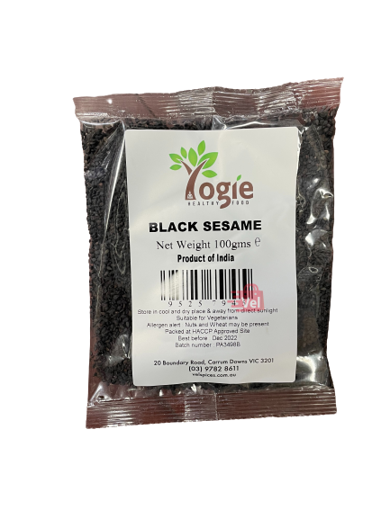 Yogie Black Sesame Seeds 100G