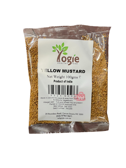 Yogie Yellow Mustard Seeds 100G