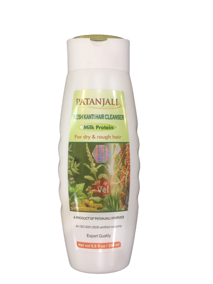 Patanjali Milk Protein Shampoo 180Ml
