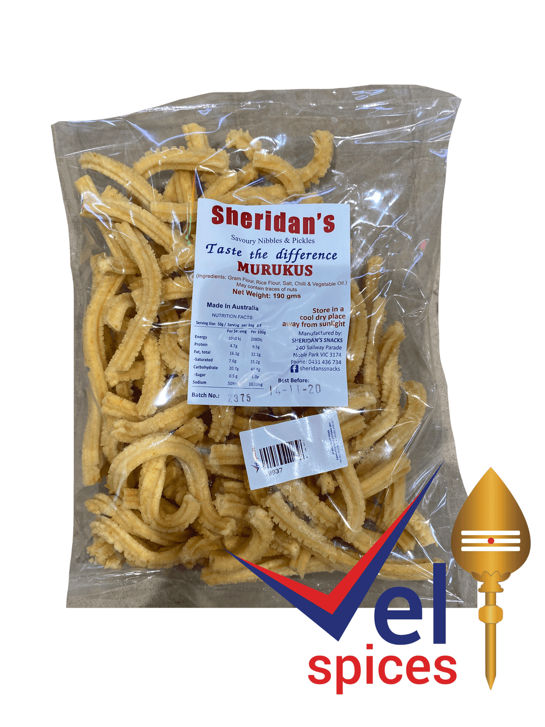 Sheridans Muruku 190G