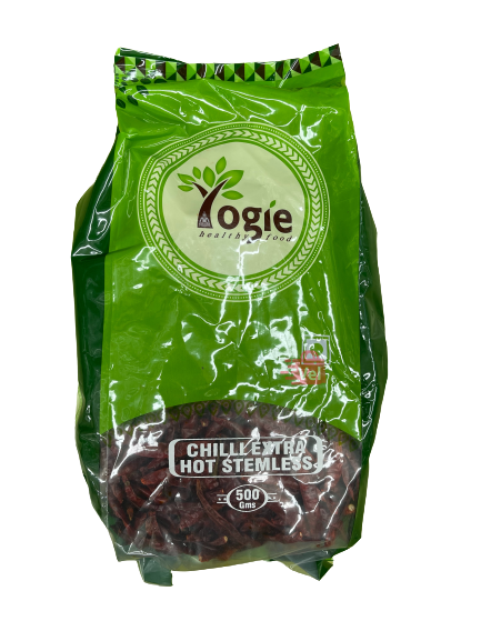 Yogie Extra Hot Chilli Stemless 500G