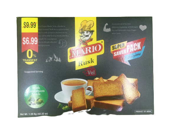 Mario Saunf Rusk 1.2Kg